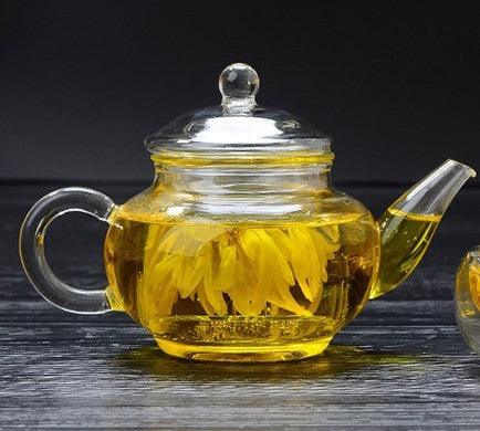 Thickened Borosilicate Glass Tea Set Teapot
