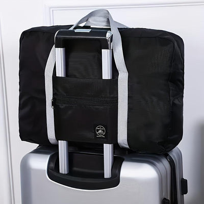 Large Foldable Travel Duffel Bag – Nylon, Gym & Weekend