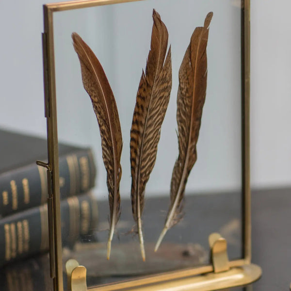 Solid Brass Frame with Stand VagabondVintage