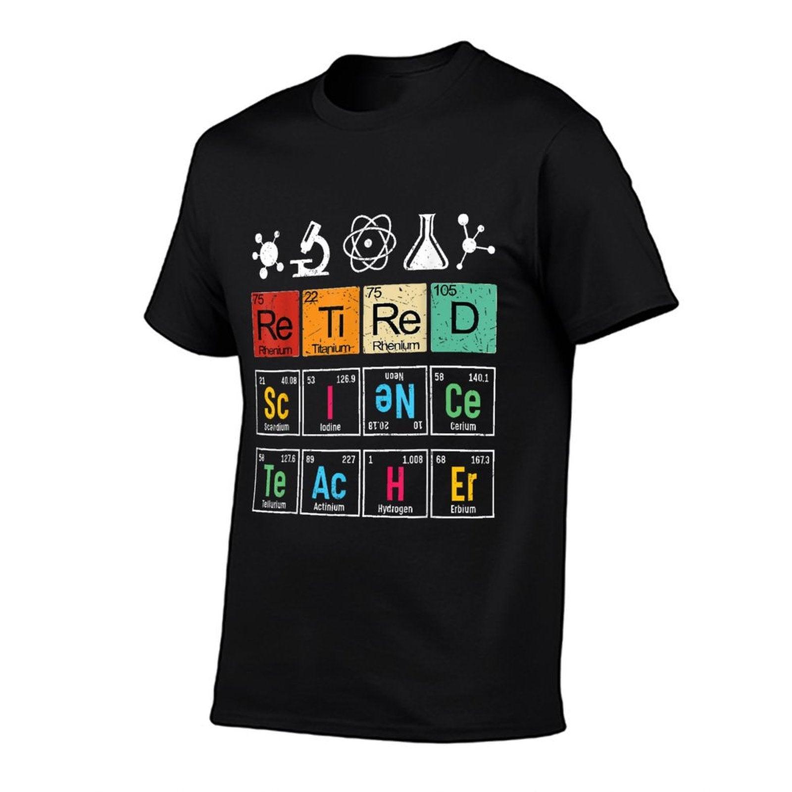Retired Science Teacher Learning School Retirement T-Shirt