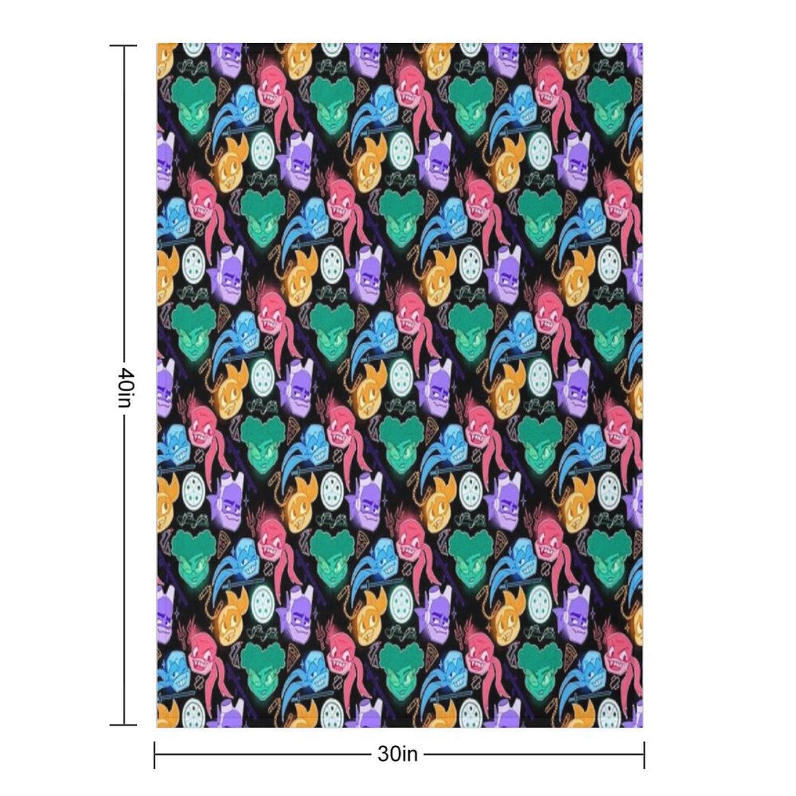 Turtle Power! Throw Blanket