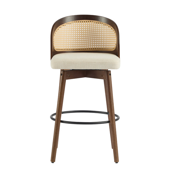 Set of 2 Como Indoor Wood Barstool