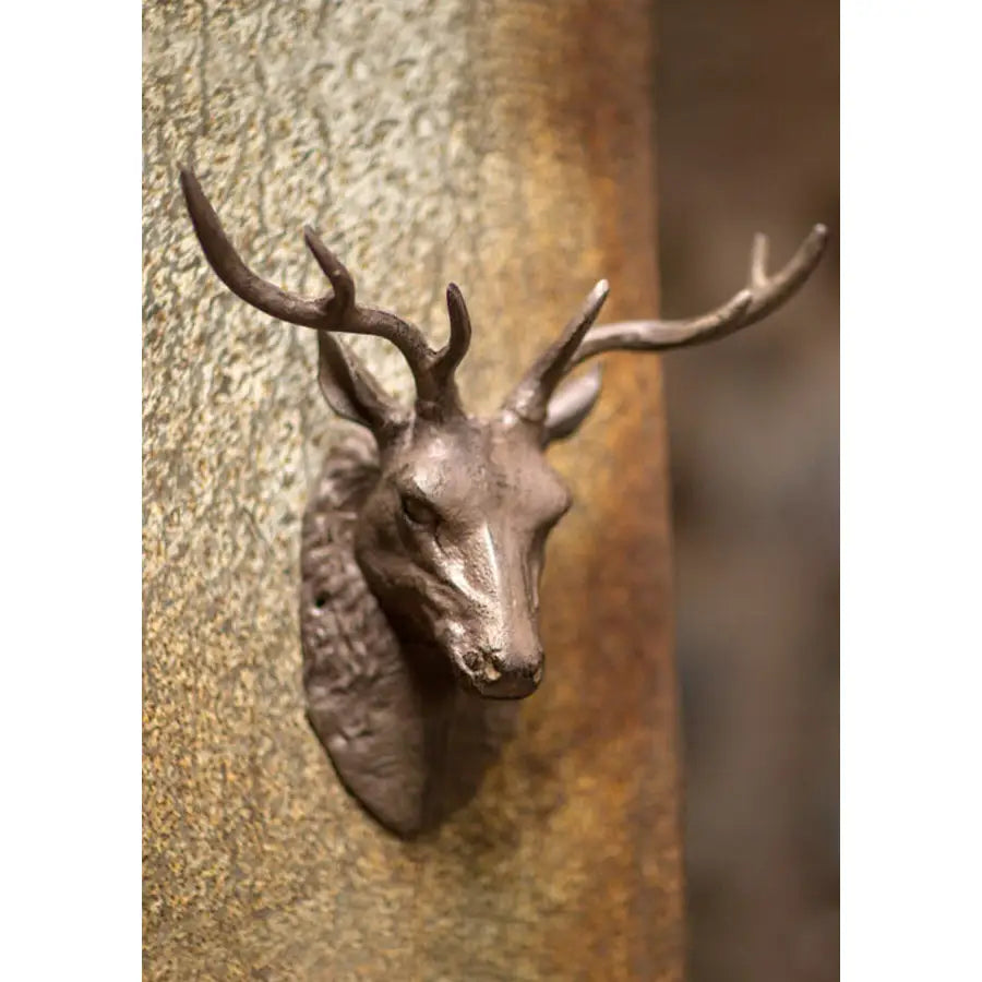 Cast Iron Buck Head