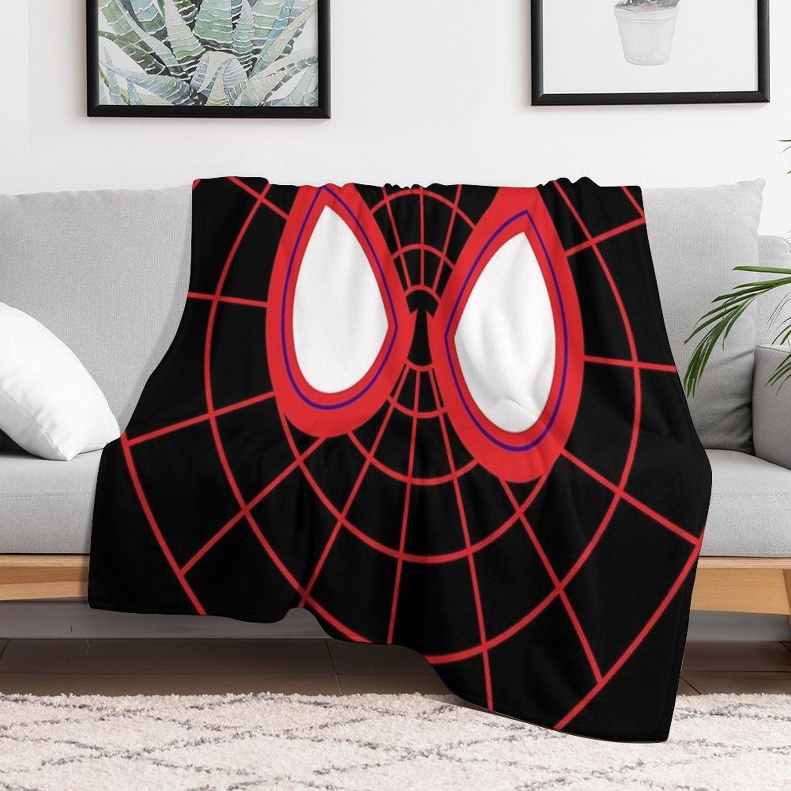 Miles Morales Eyes Throw Blanket