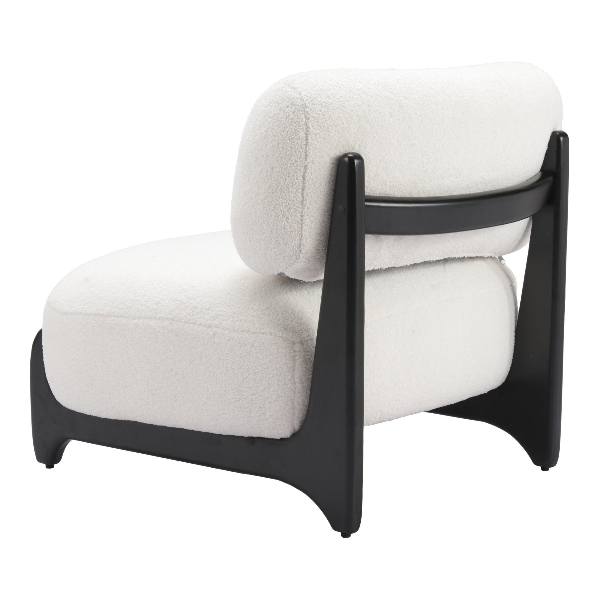 Bombo Accent Chair White ZUO Store