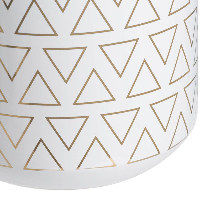 Modern Geometric Decorative Accent Vase