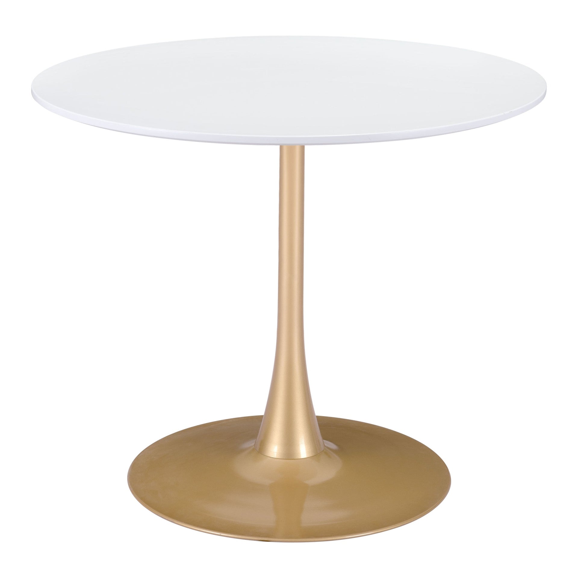 Opus Dining Table White & Gold
