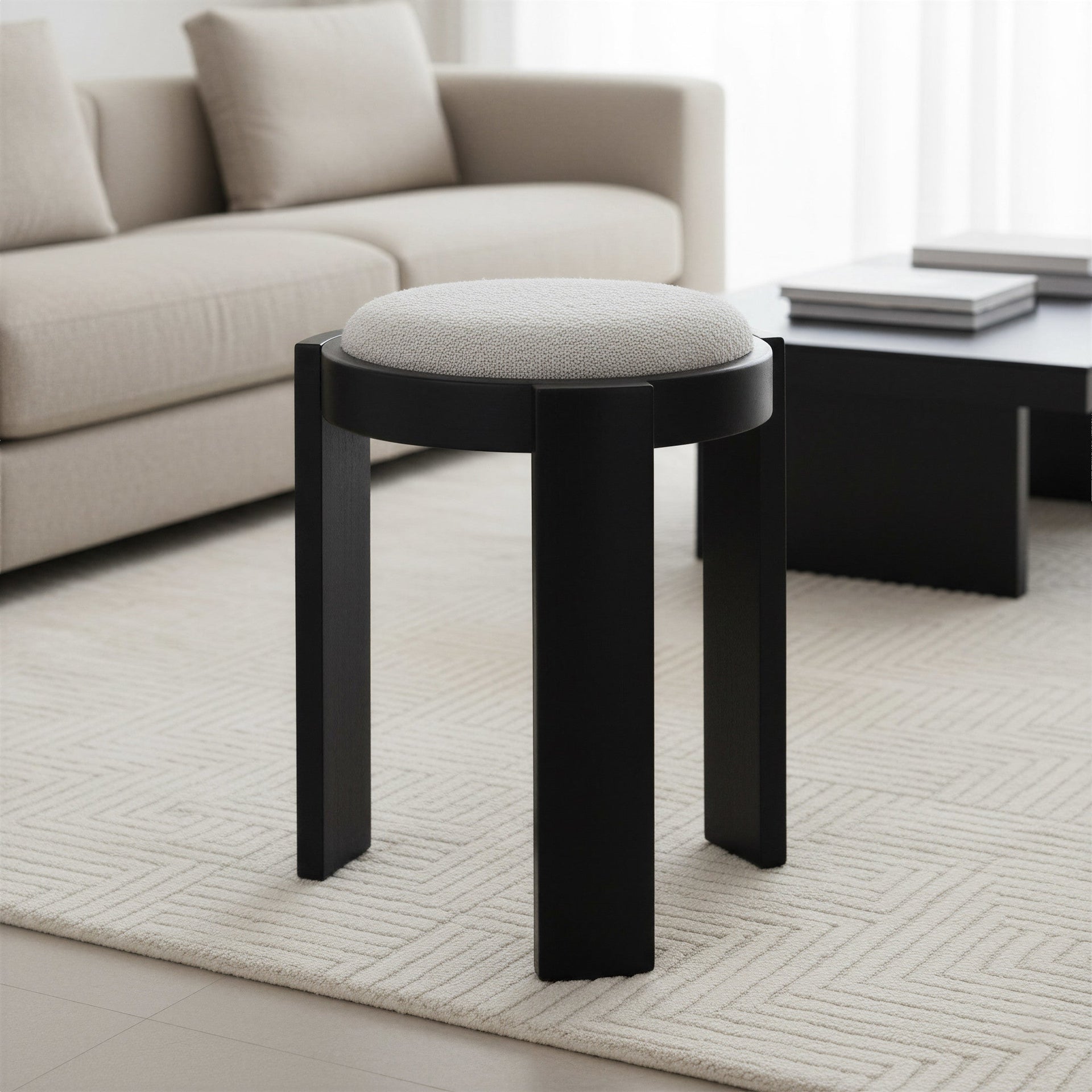 Banjul Ottoman Misty Gray