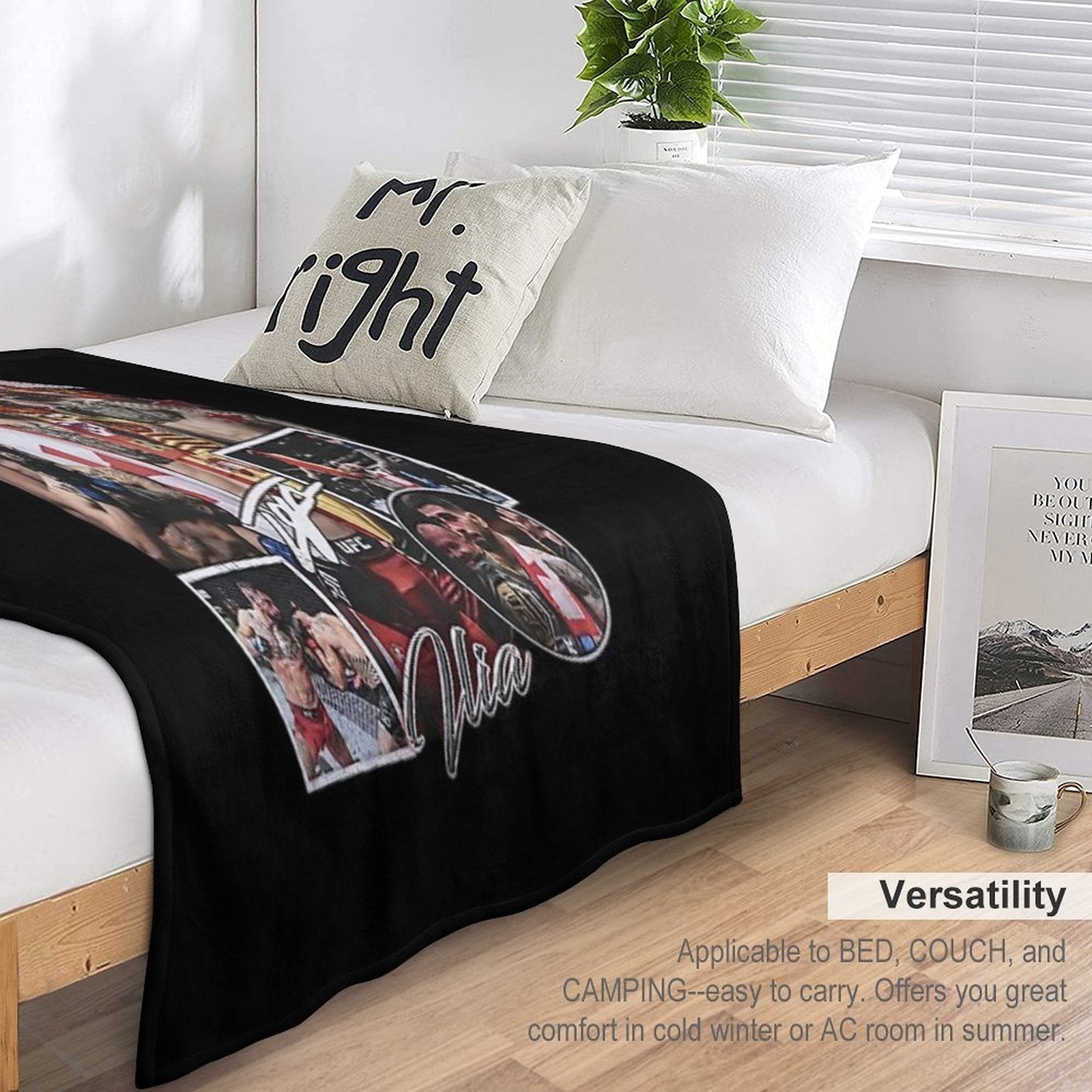 Ilia Topuria El Matador Signature Premium Throw Blanket