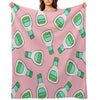 Ranch - Salad Dressing Bottle (pink) Throw Blanket