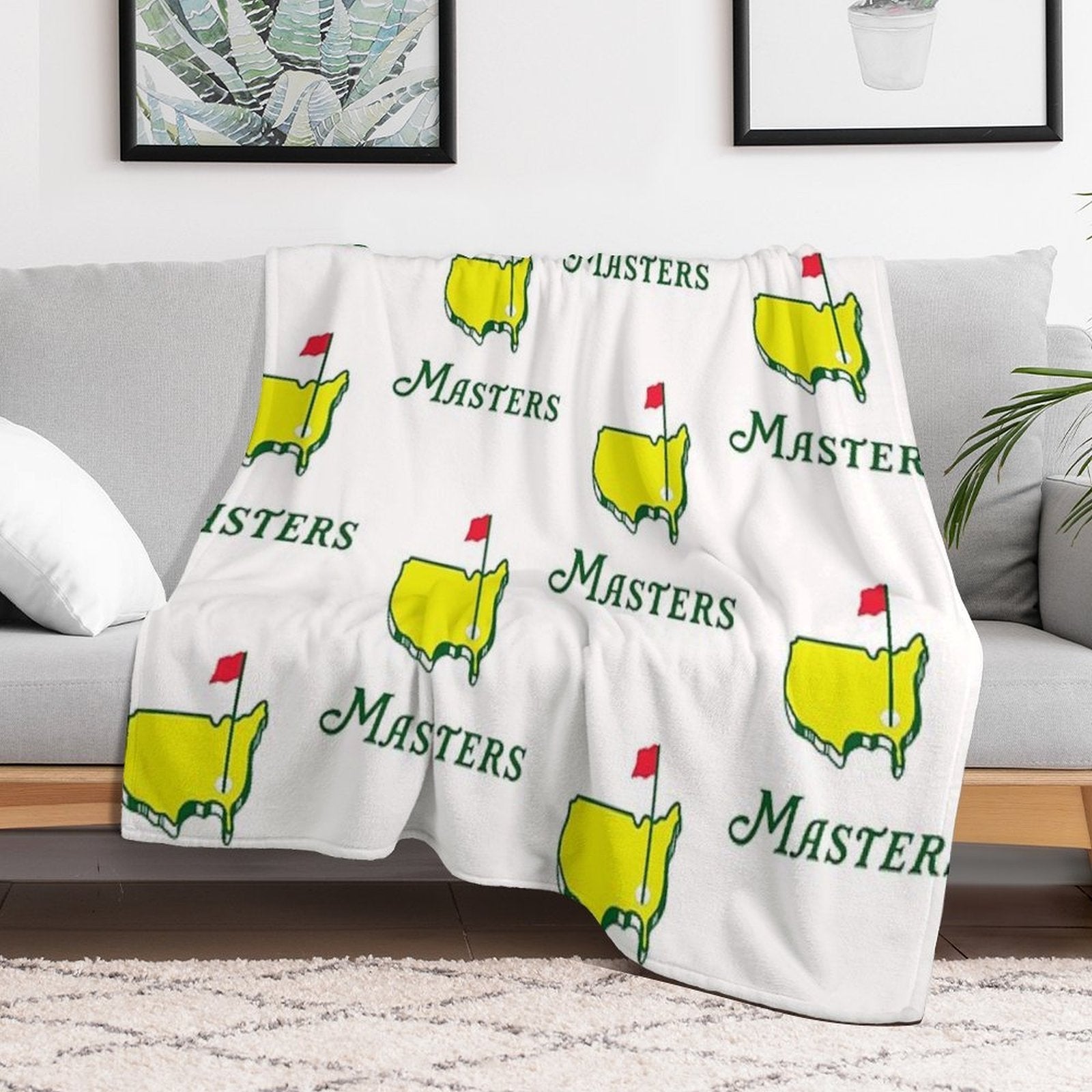 Masters Tournament Velvety-soft Throw Blanket
