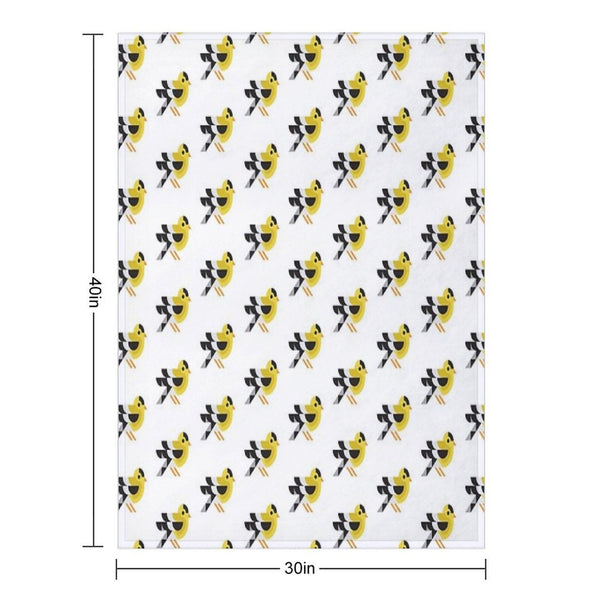 Goldfinch Anti-pilling Throw Blanket