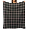 Clan Moffat Tartan Plush Throw Blanket