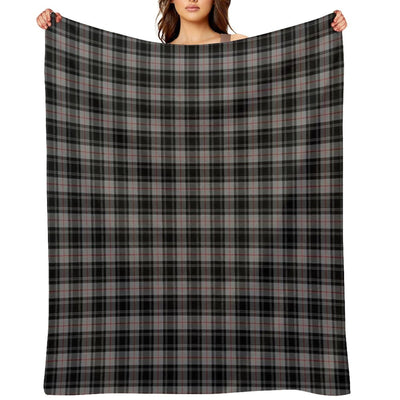 Clan Moffat Tartan Plush Throw Blanket