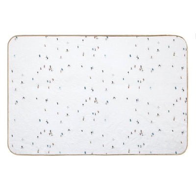 Ski Slopes Bath Mat