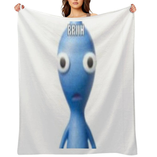 BRUH Pikmin 2 Quick-dry Throw Blanket