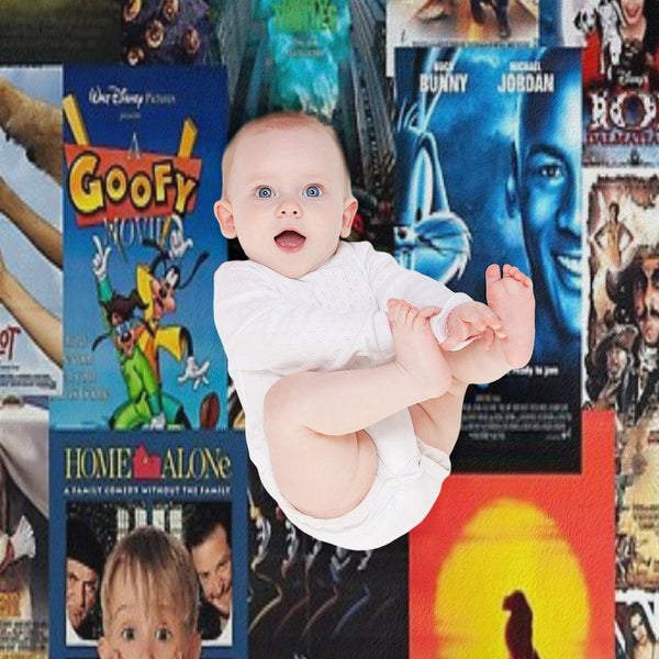 90s Childhood Movie Posters Anti-pilling Throw Blanket