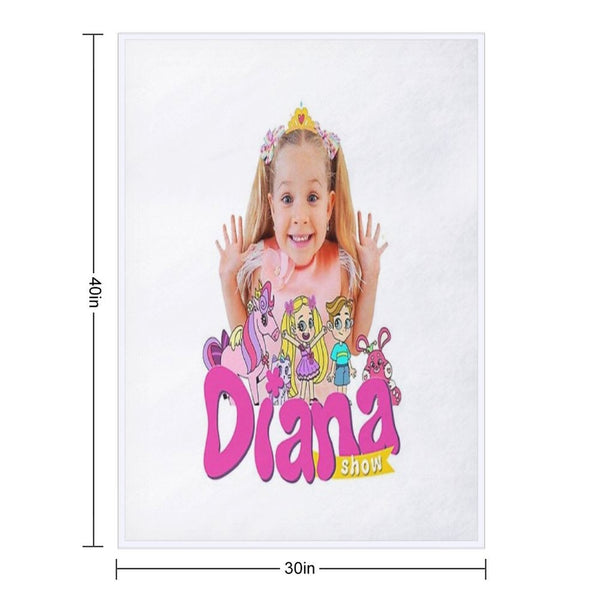The Kids Diana Show Wrinkle-free Throw Blanket
