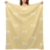 Blue Dog Bed Blanket Gift-ready Throw Blanket