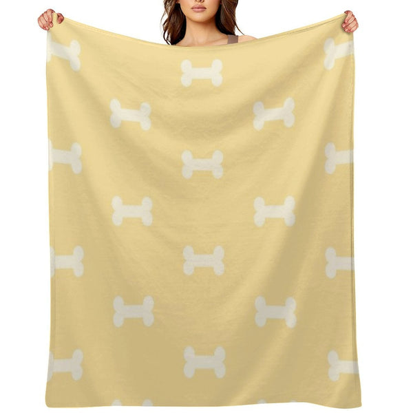 Blue Dog Bed Blanket Gift-ready Throw Blanket