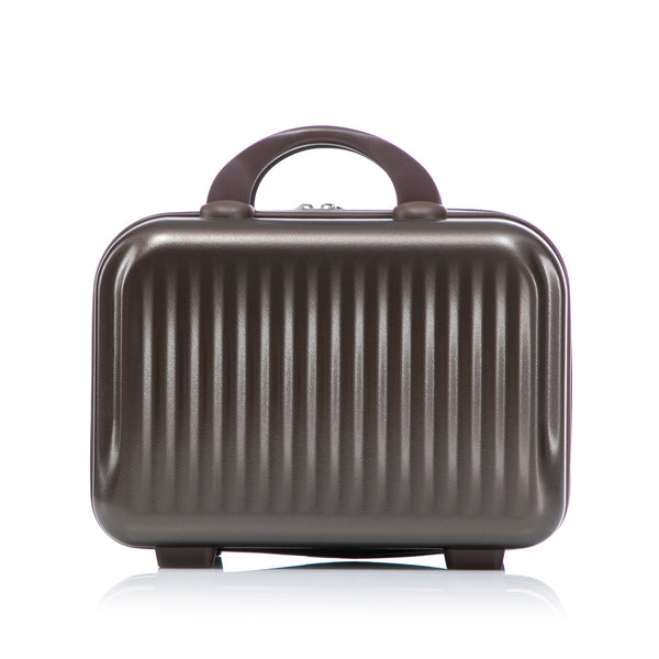 14' & 20' ABS Spinner Wheel Luggage Set with Cosmetic Case