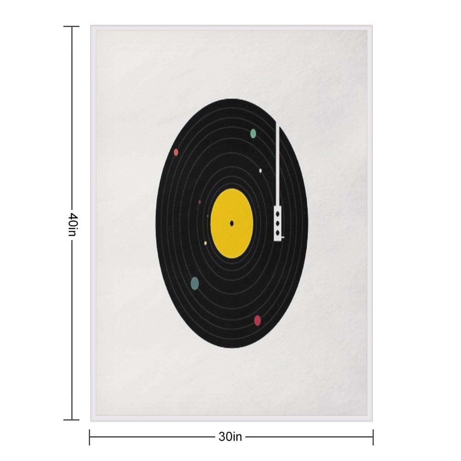 Music Everywhere Throw Blanket