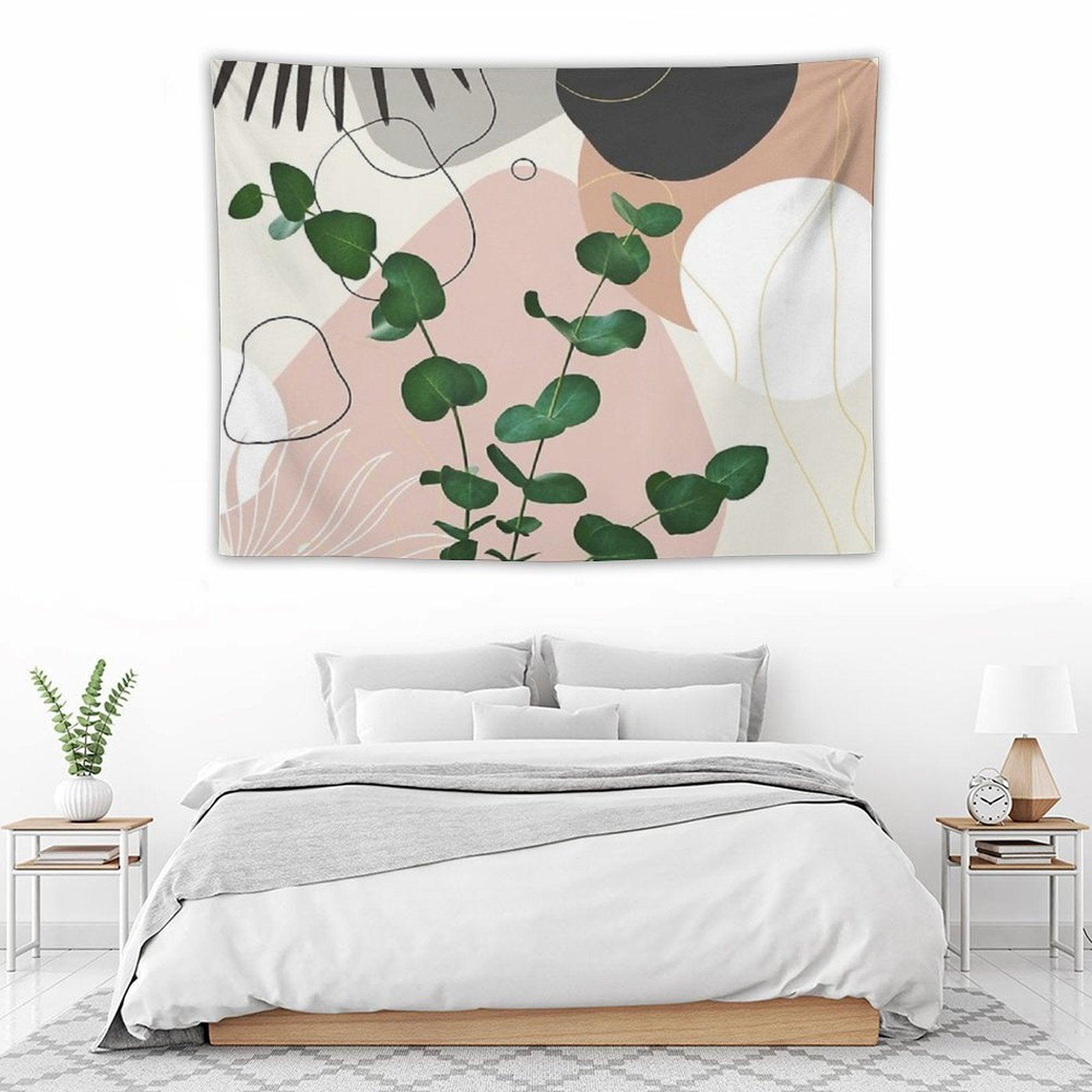 Eucalyptus Fan Palm Finesse #1 #tropical #decor #art Tapestry