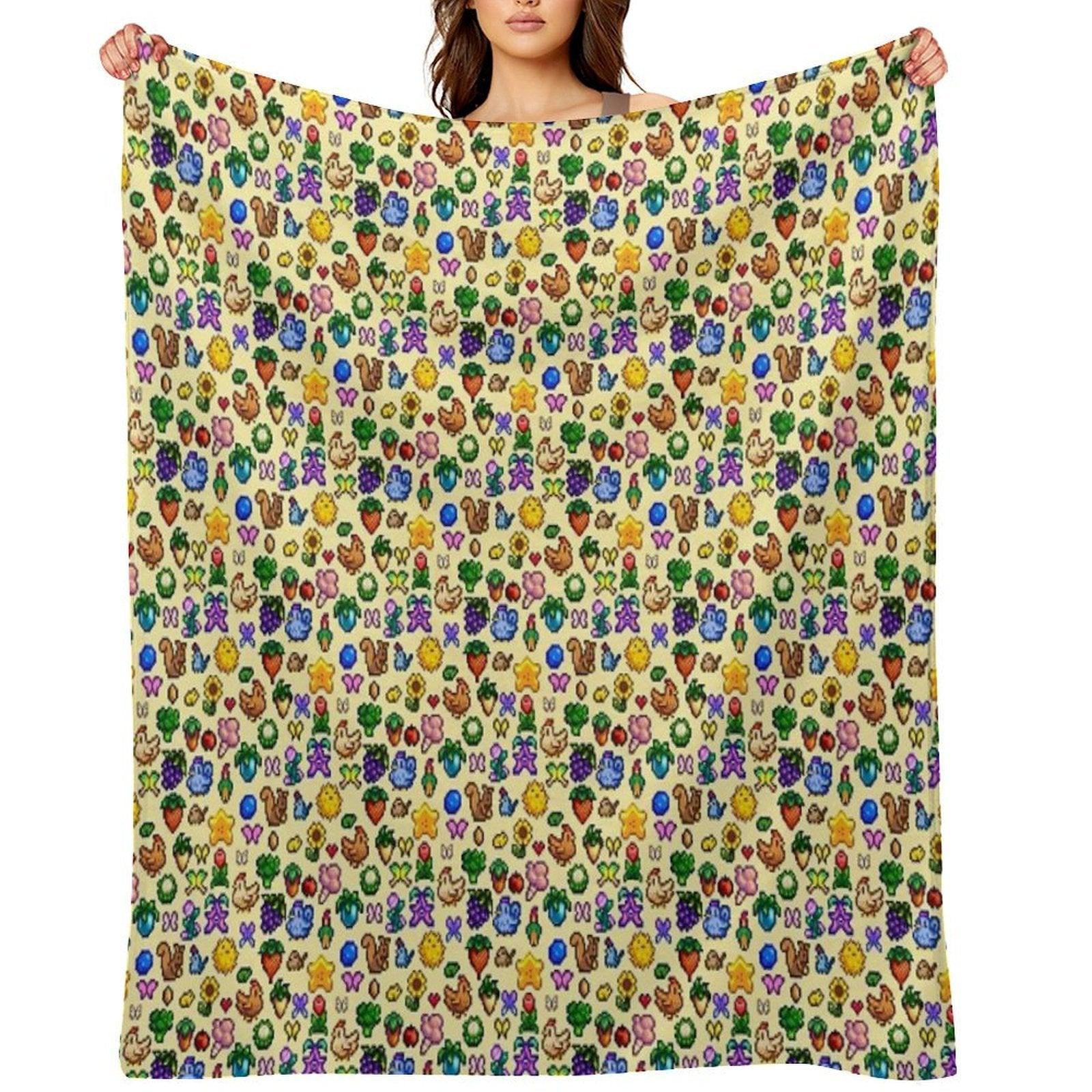 Stardew Valley Throw Blanket