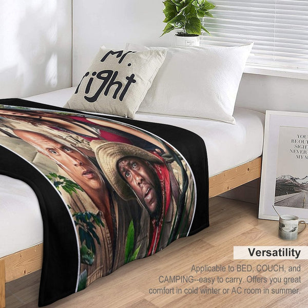 Jumanji Easy Care Throw Blanket