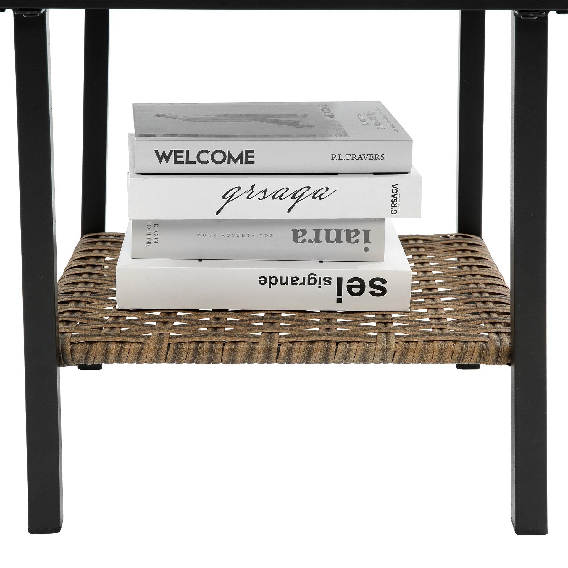 Outdoor Rocking Rattan Set