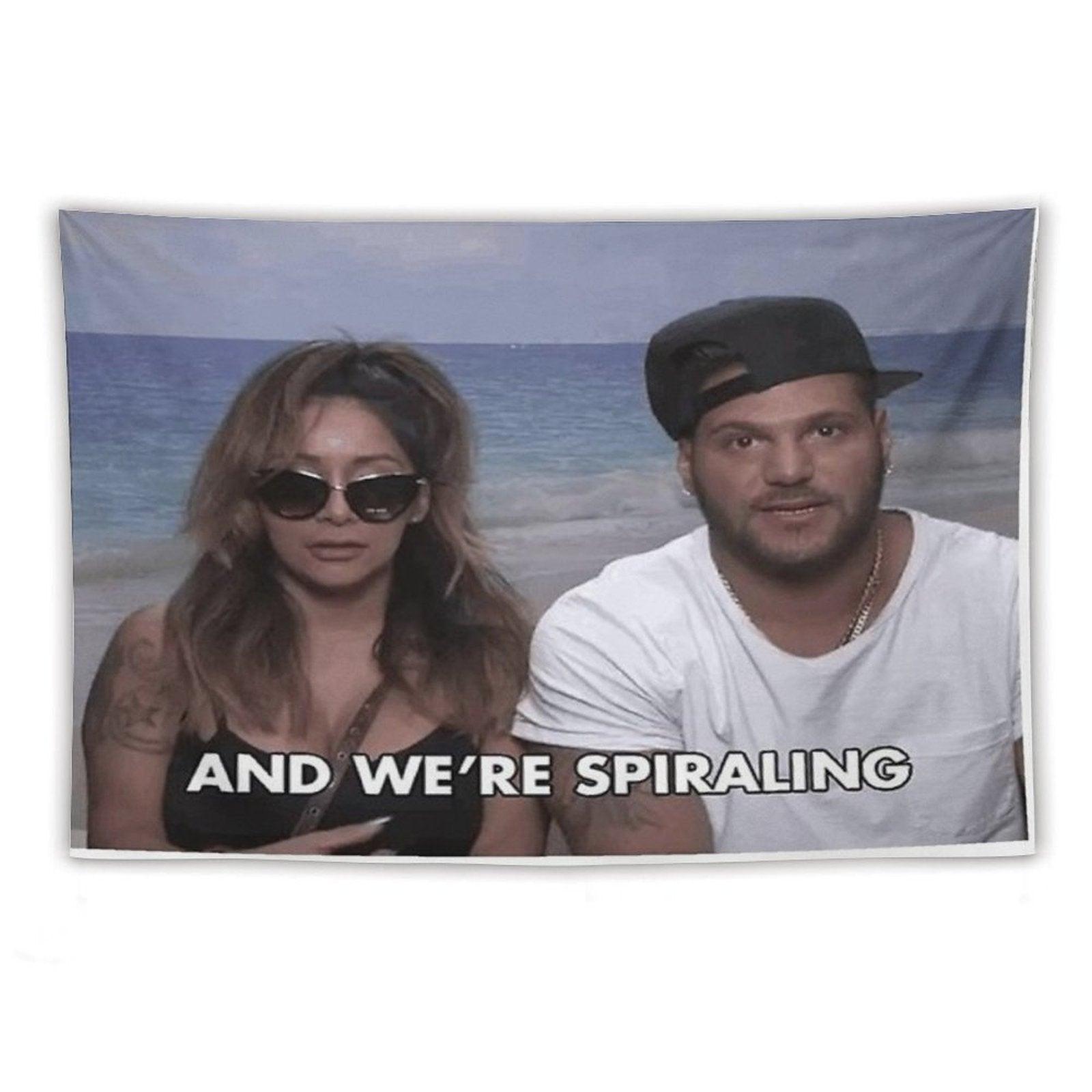 And We're Spiraling Tapestry