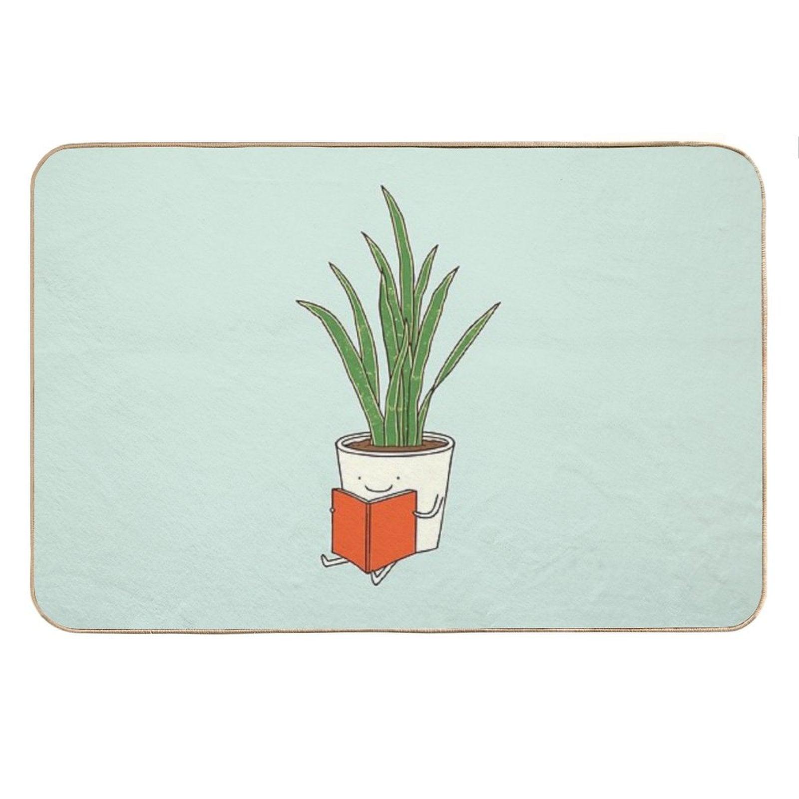 Indoor Plant Bath Mat