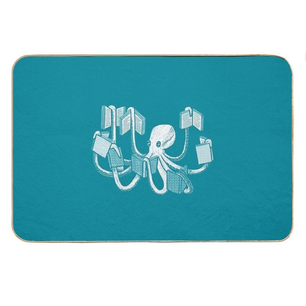 Armed With Knowledge Bath Mat