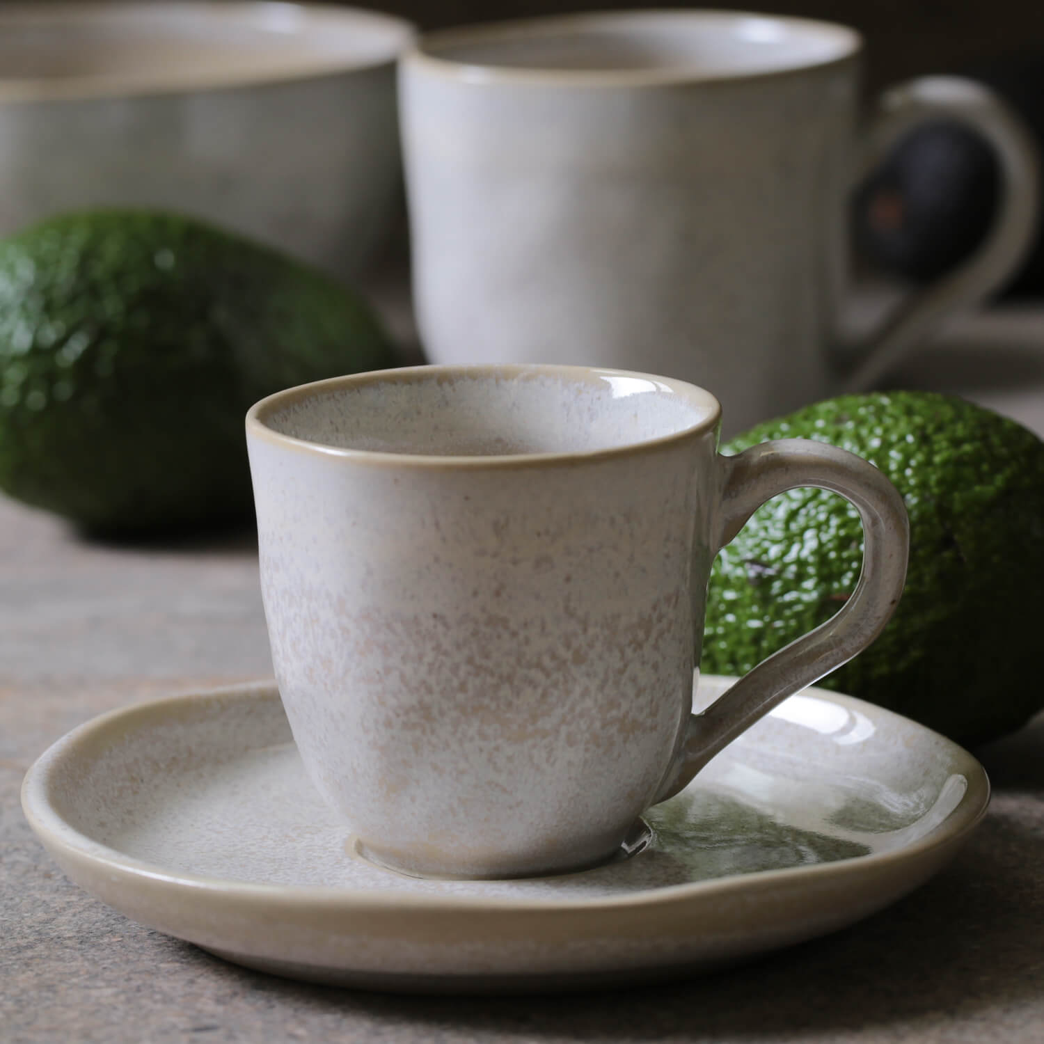 Coffee Cup & Saucer Set of 6