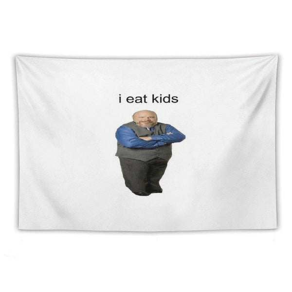 Bertram Eats Kids Tapestry