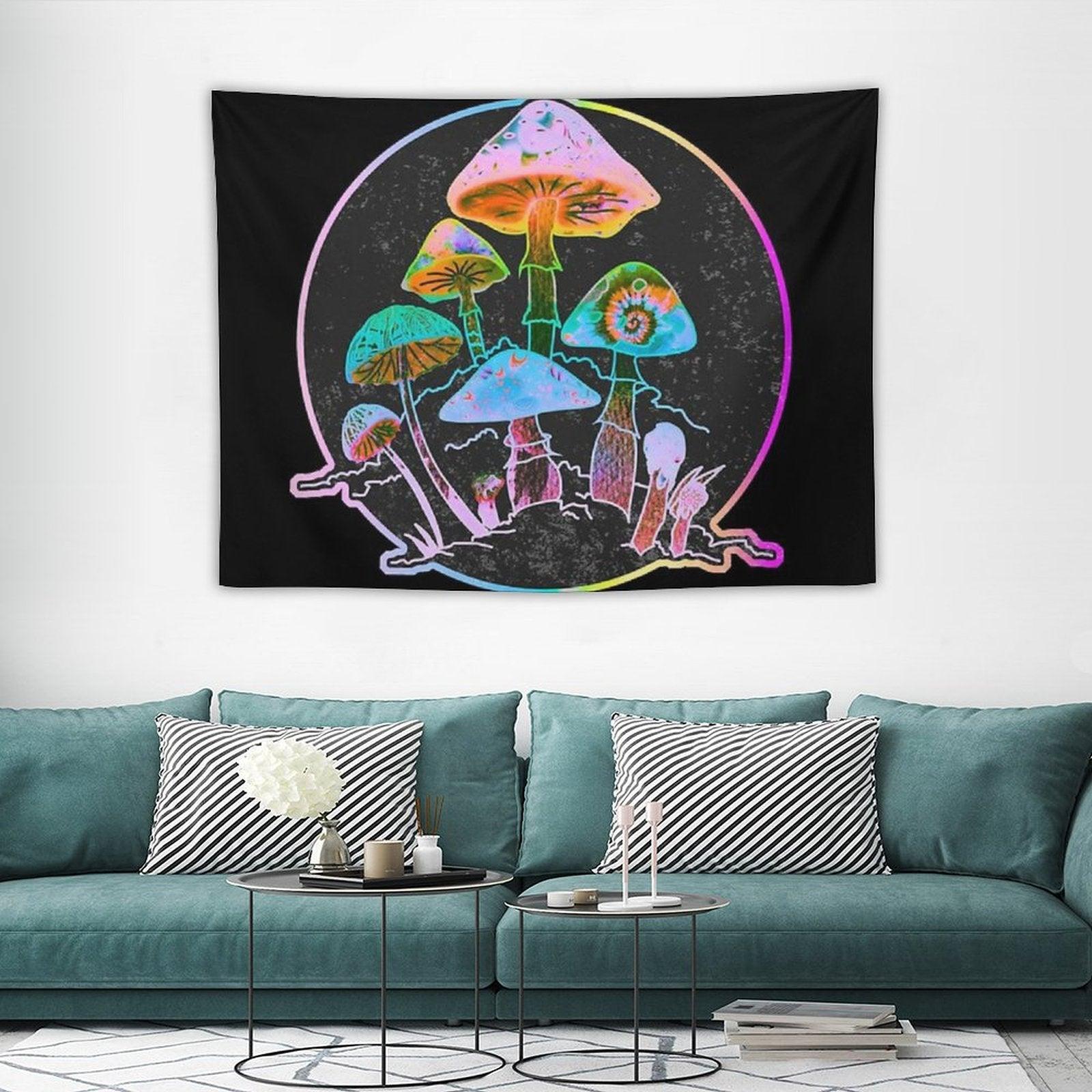 Garden of Shrooms 2020 Tapestry