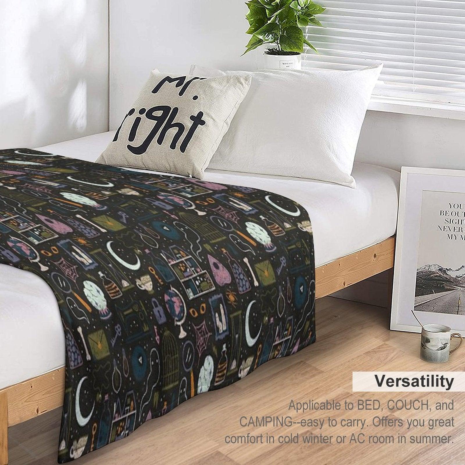Haunted Attic Throw Blanket