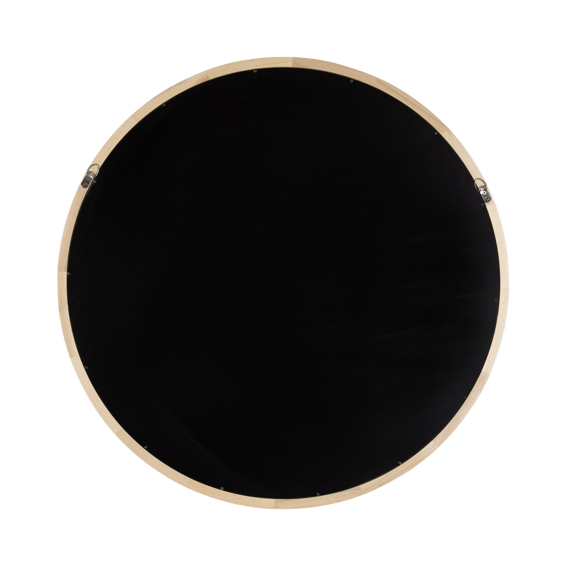 Hatherleigh Round Wood Wall Mirror