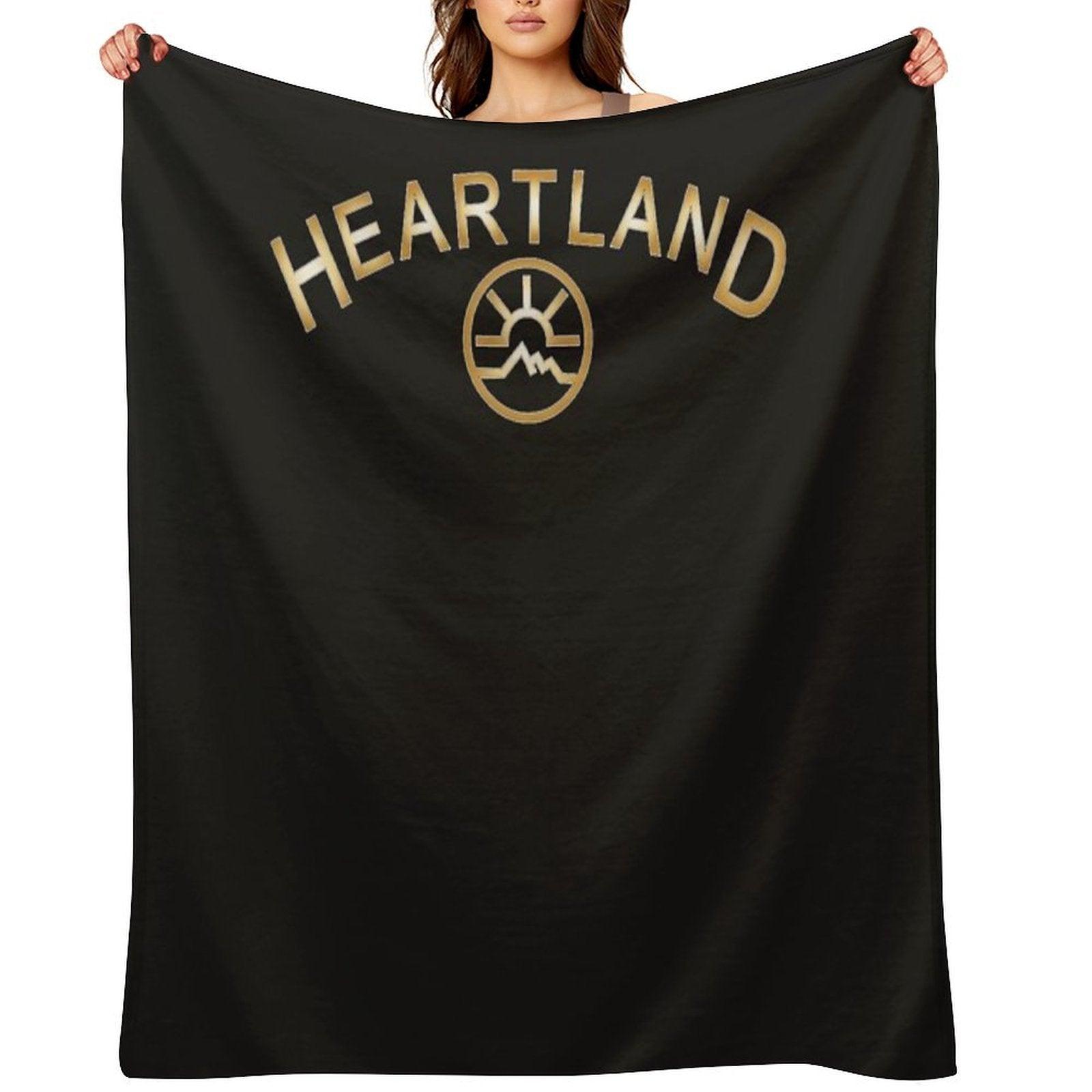 Heartland Logo Throw Blanket