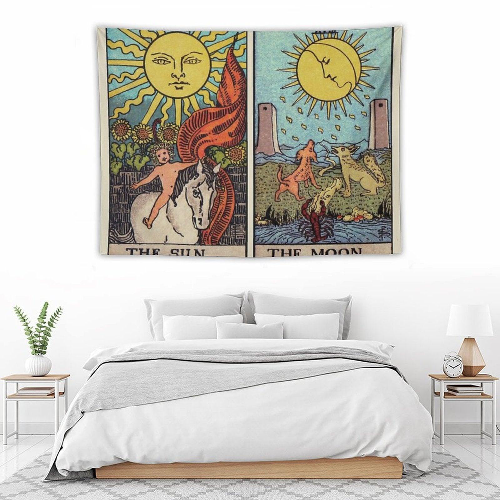 Moon & Sun Tarot  Colour Tapestry