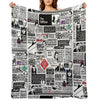 Wise Words From The Office - The Office Quotes (Variant) Throw Blanket