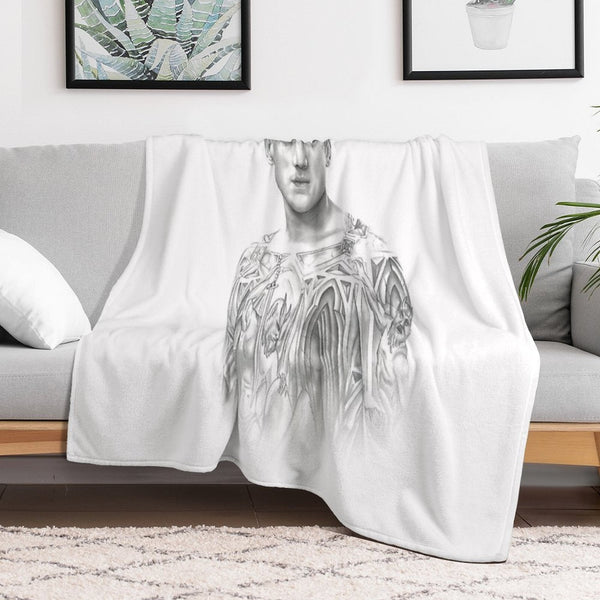 Michael Scofield, Prison Break Fan-art Wrinkle-free Throw Blanket