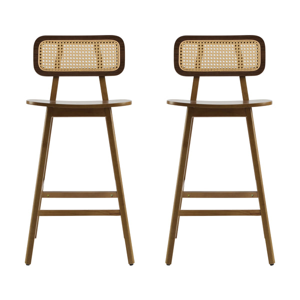 Bari Indoor Wood Barstool Set