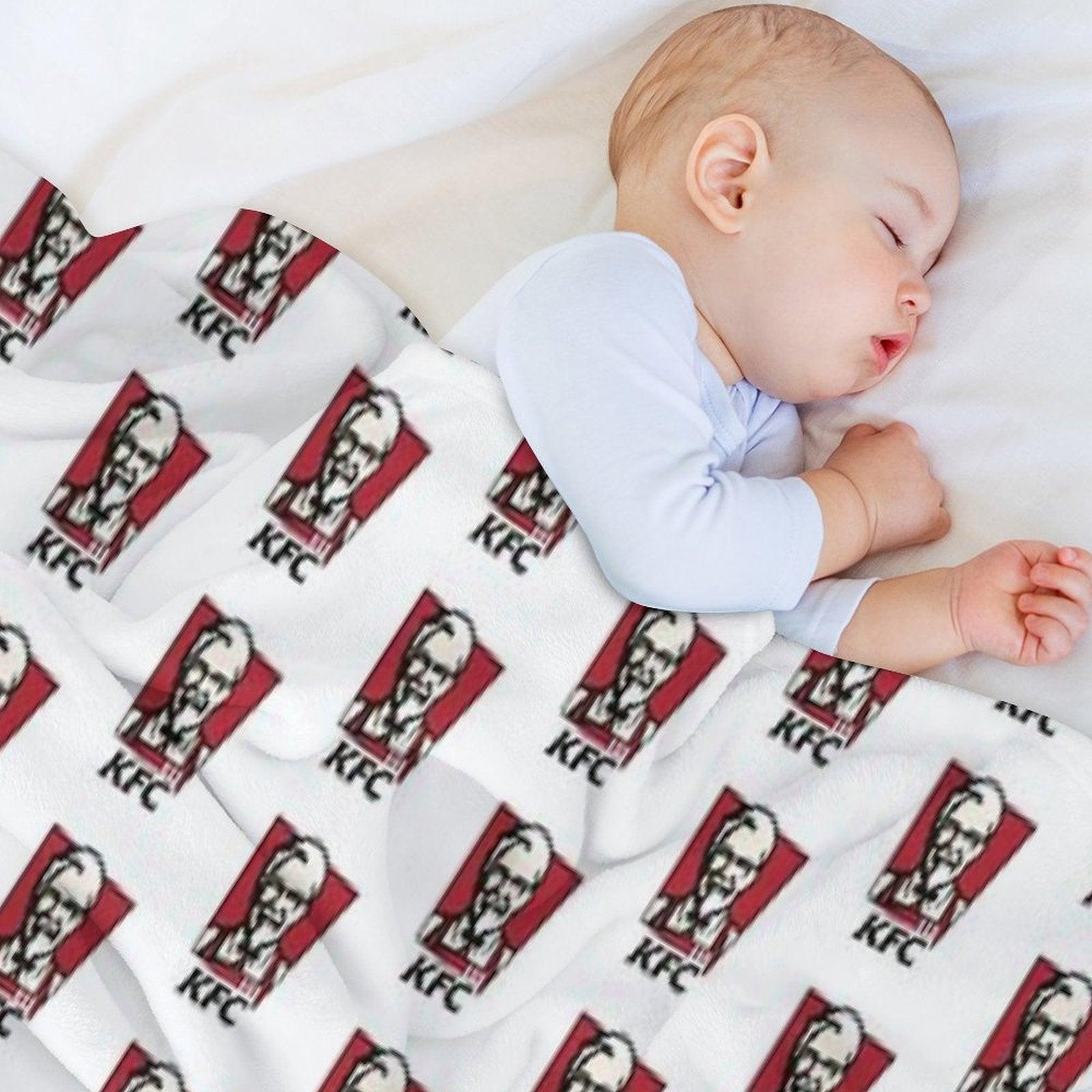Fast Food Chicken Restaurant KENTUCKY Throw Blanket