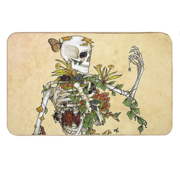 Bones And Botany Bath Mat