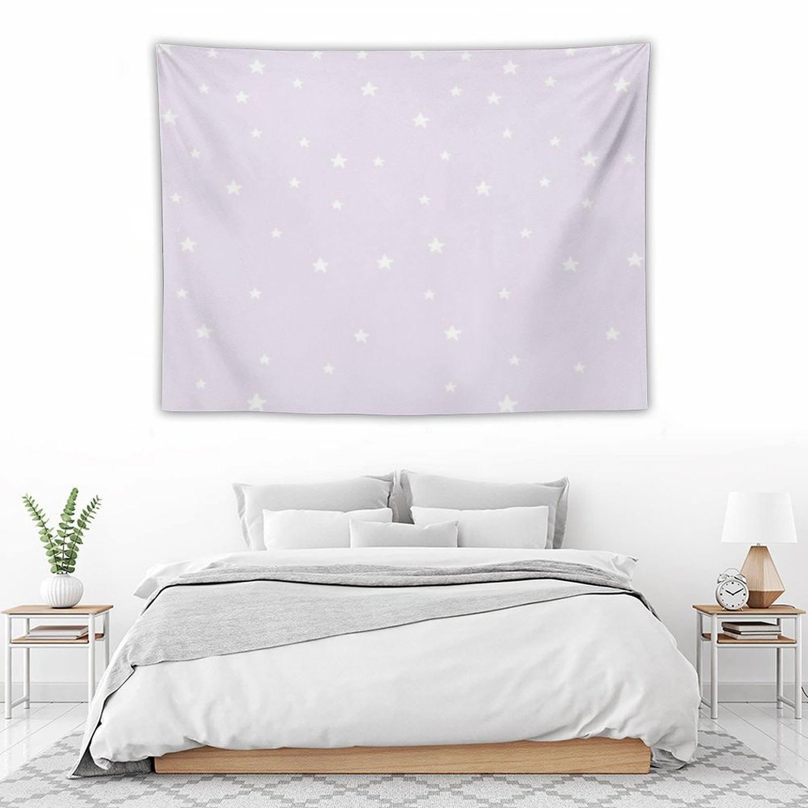Lilac Stars Tapestry