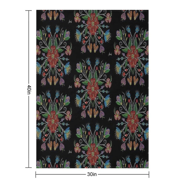 Growth of Happiness Easy Care Throw Blanket