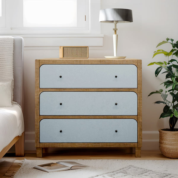 Wyatt Accent Chest Pv/Dr - Brown/Grey