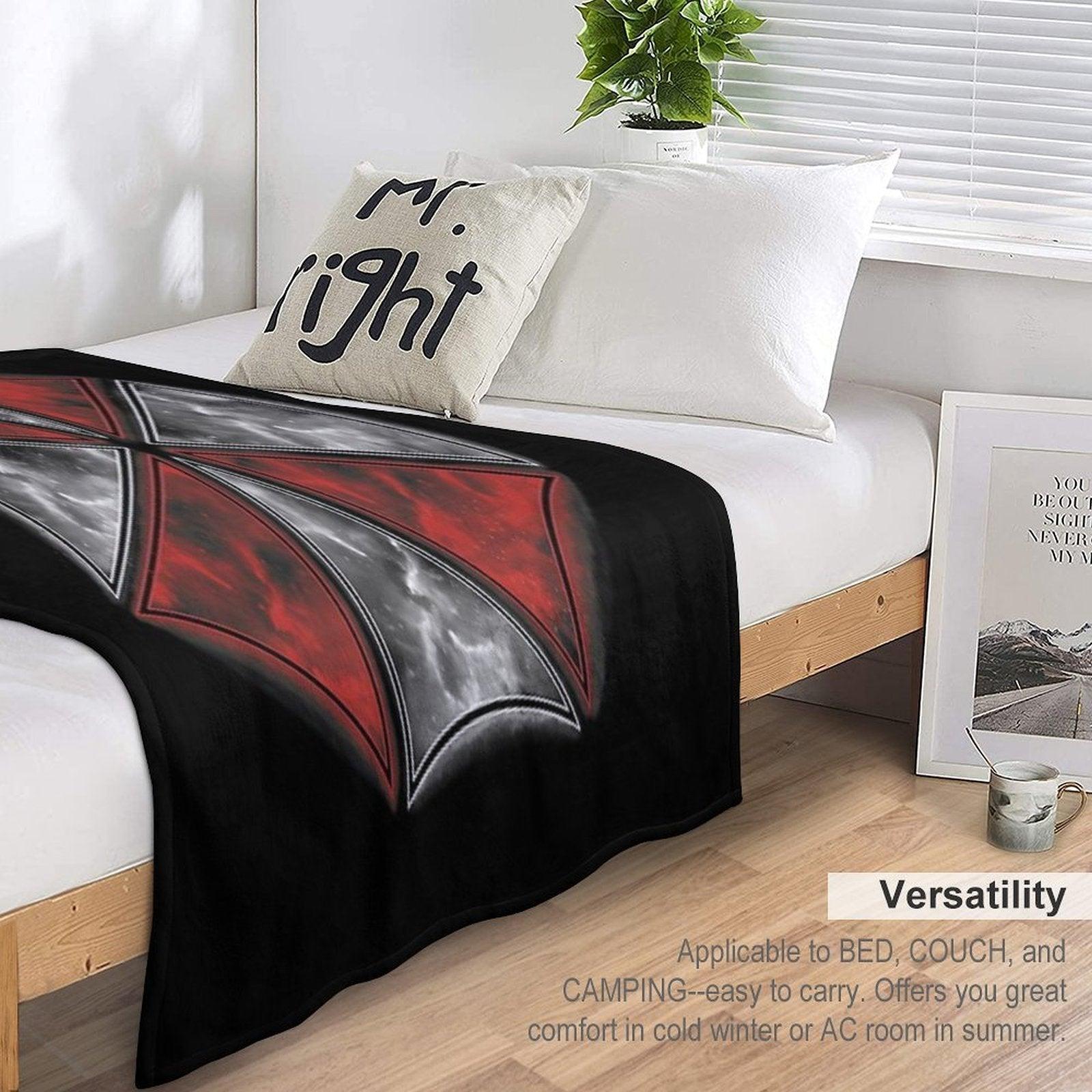 Smoke Umbrella Throw Blanket