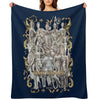 Greek God-Dess Quick-dry Throw Blanket